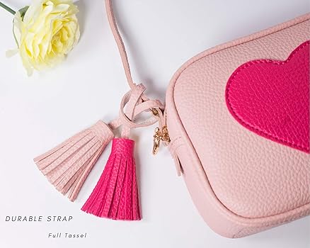 Amazon.com: Girls Crossbody Purse for Kids Women Leather